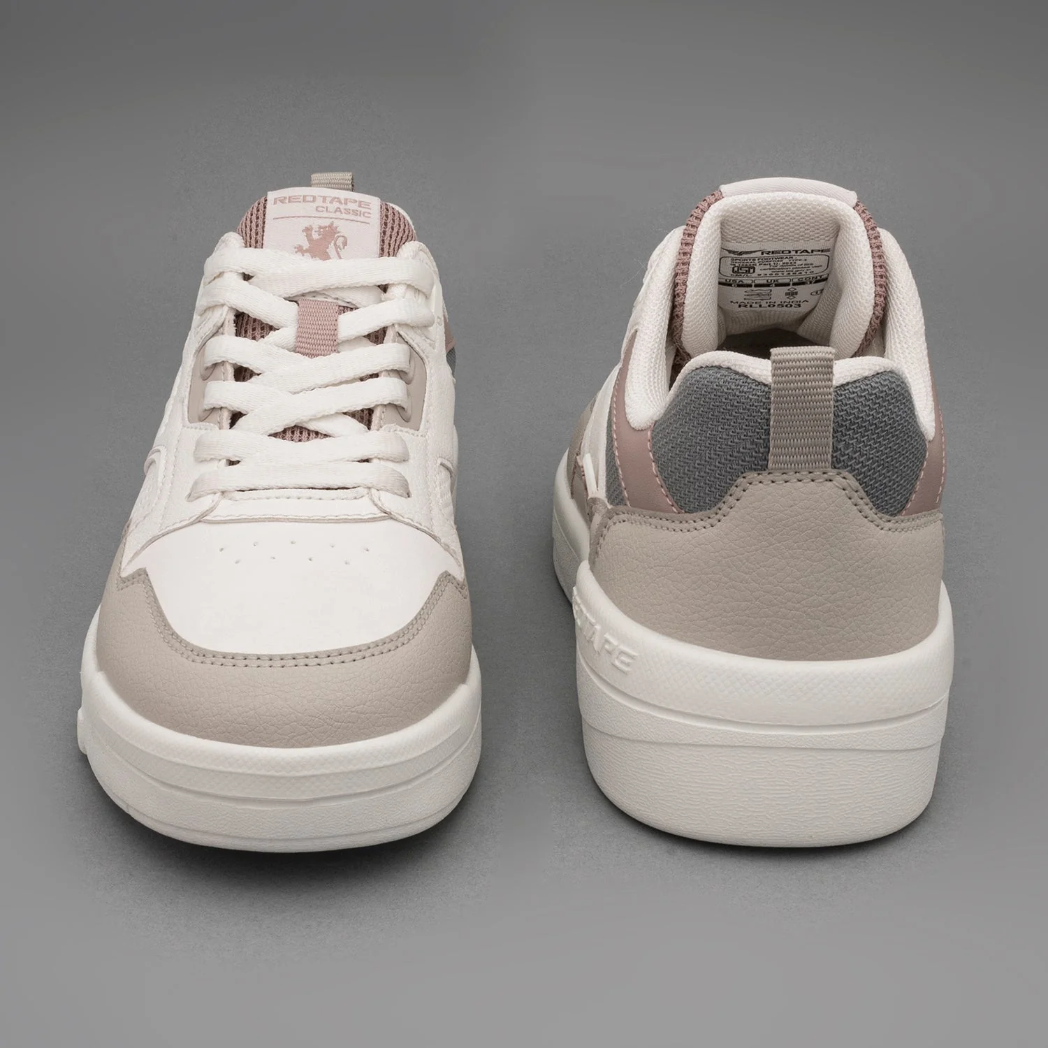 Sneakers for Women in White and Beige - Image 3
