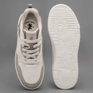 Sneakers for Women in White and Beige