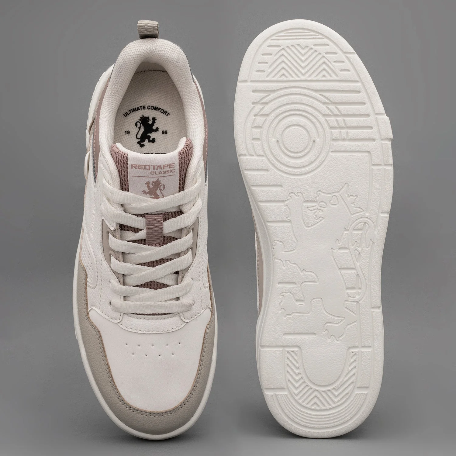 Sneakers for Women in White and Beige - Image 2